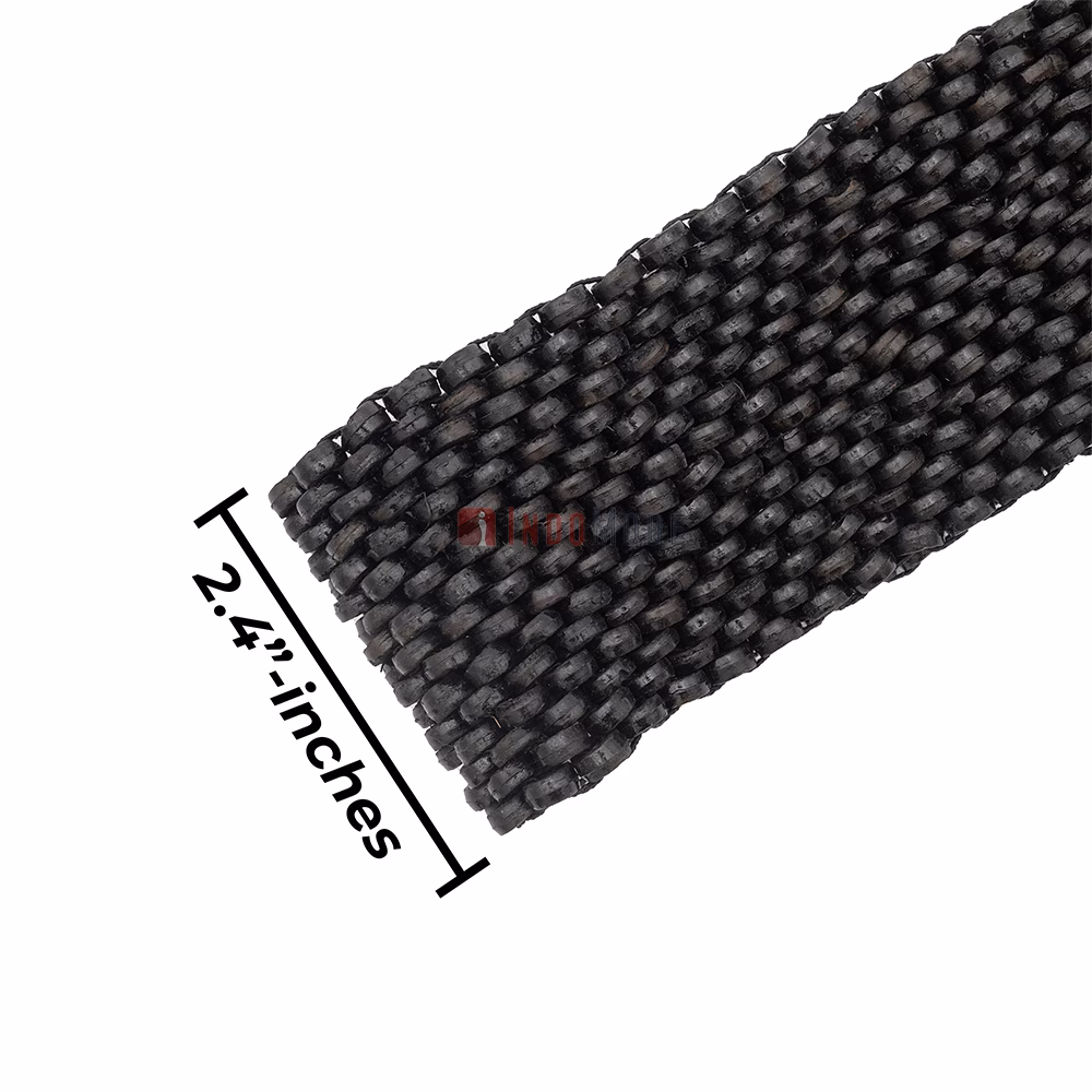 Black Color Belt for Women Handcrafted Coconut Shell Elongated Beaded 2-inch Wide Elastic Stretchy Cinch BALI Fashion Sturdy Belt Wood Hook Clasp